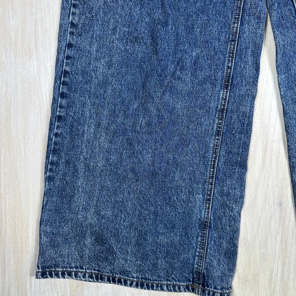 BDG Urban Outfitters A-Wide High Rise Wide Leg Casual Blue Denim Y2K Jeans 31 - Picture 4 of 16